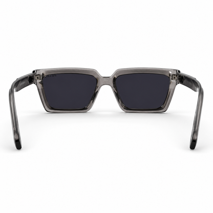 Urban Ziyaar Slate Premium Smoke Square Sunglasses