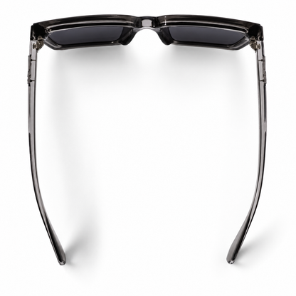 Urban Ziyaar Slate Premium Smoke Square Sunglasses