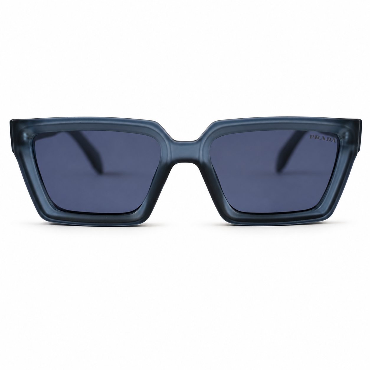 Urban Ziyaar Midnight Premium Square Smoke Sunglasses