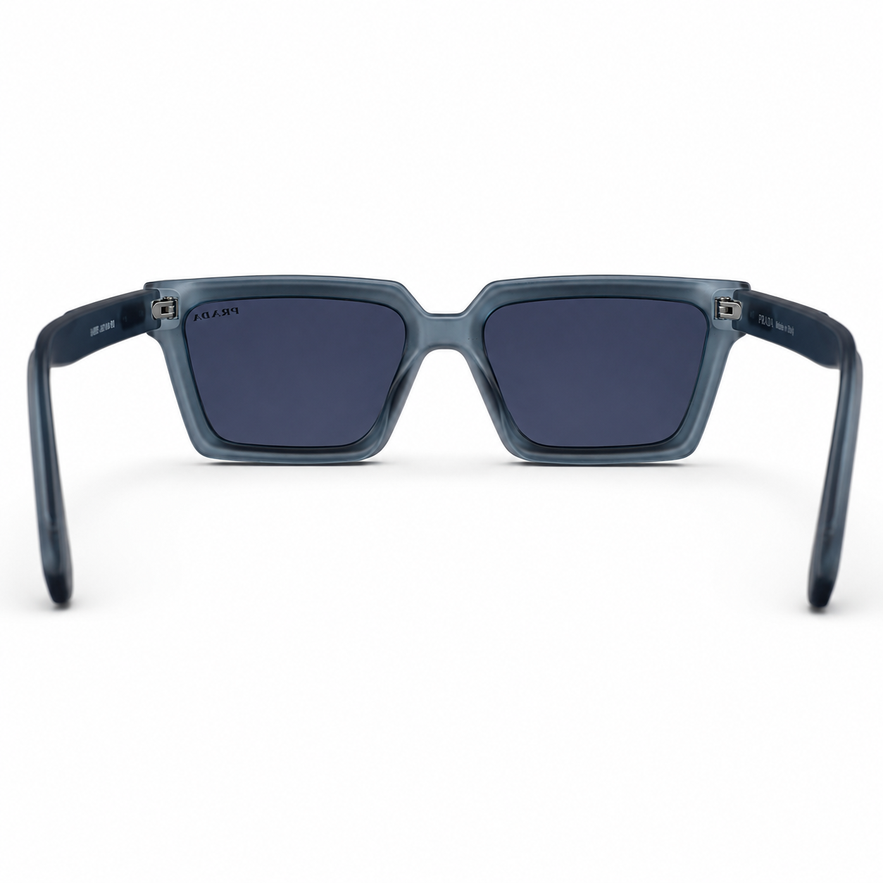 Urban Ziyaar Midnight Premium Square Smoke Sunglasses