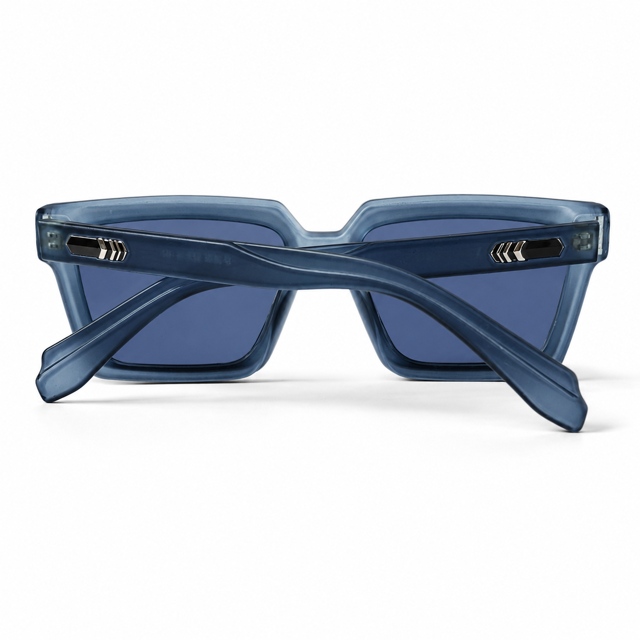 Urban Ziyaar Midnight Premium Square Smoke Sunglasses