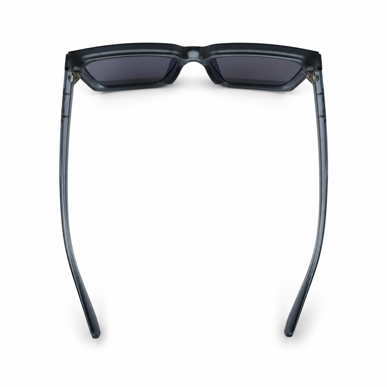Urban Ziyaar Midnight Premium Square Smoke Sunglasses