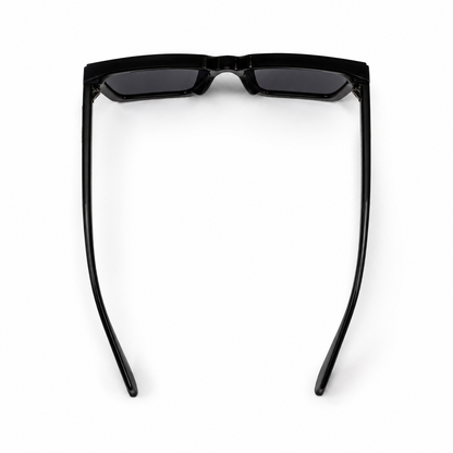 Urban Ziyaar Nivaro Premium Black Square Sunglasses
