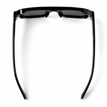 Urban Ziyaar Aero Premium Black Aviator Square Sunglasses