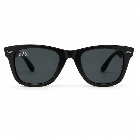 Urban Ziyaar Legacy Premium Black Wayfarer Sunglasses