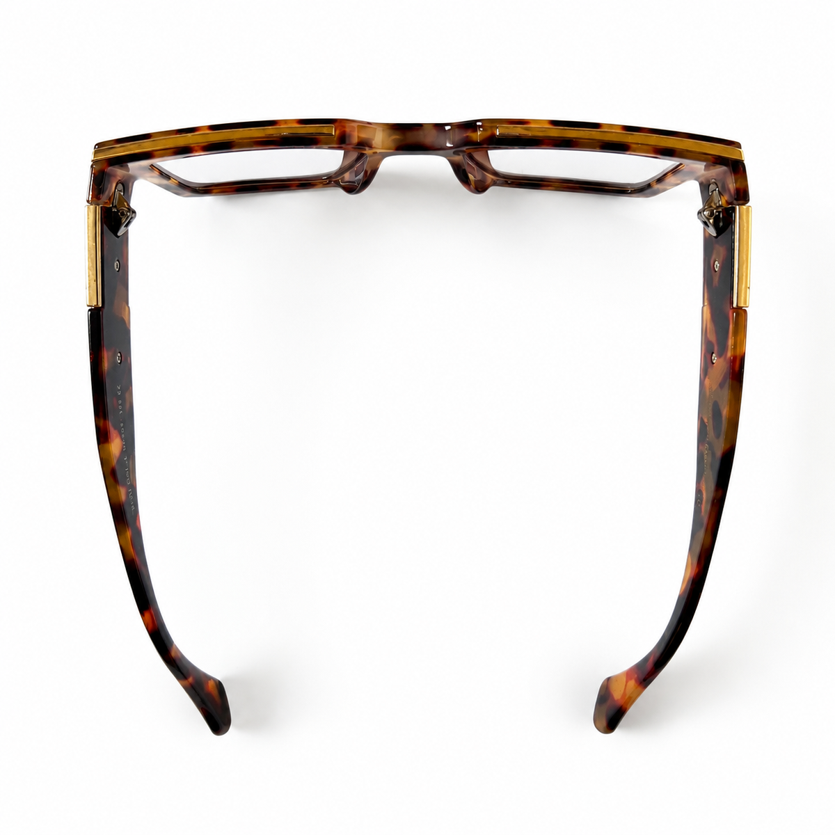 Louis Vuitton Style Oversized Tortoiseshell Gradient Sunglasses