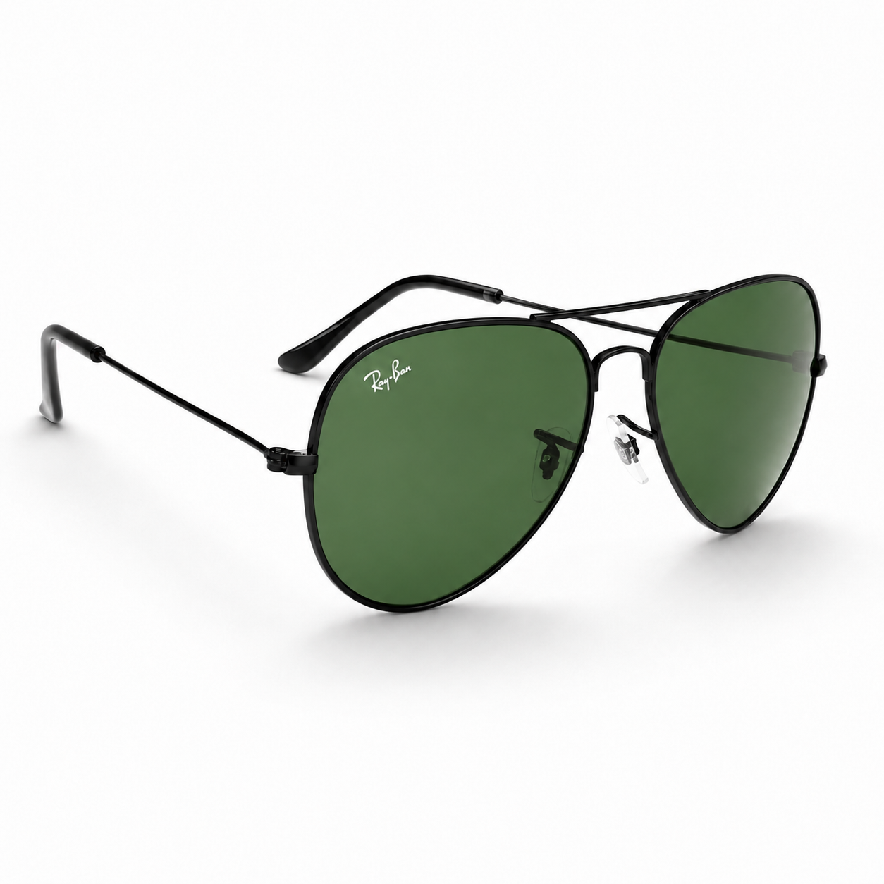 Urban Ziyaar Horizon Premium Aviator Sunglasses – Green Lens