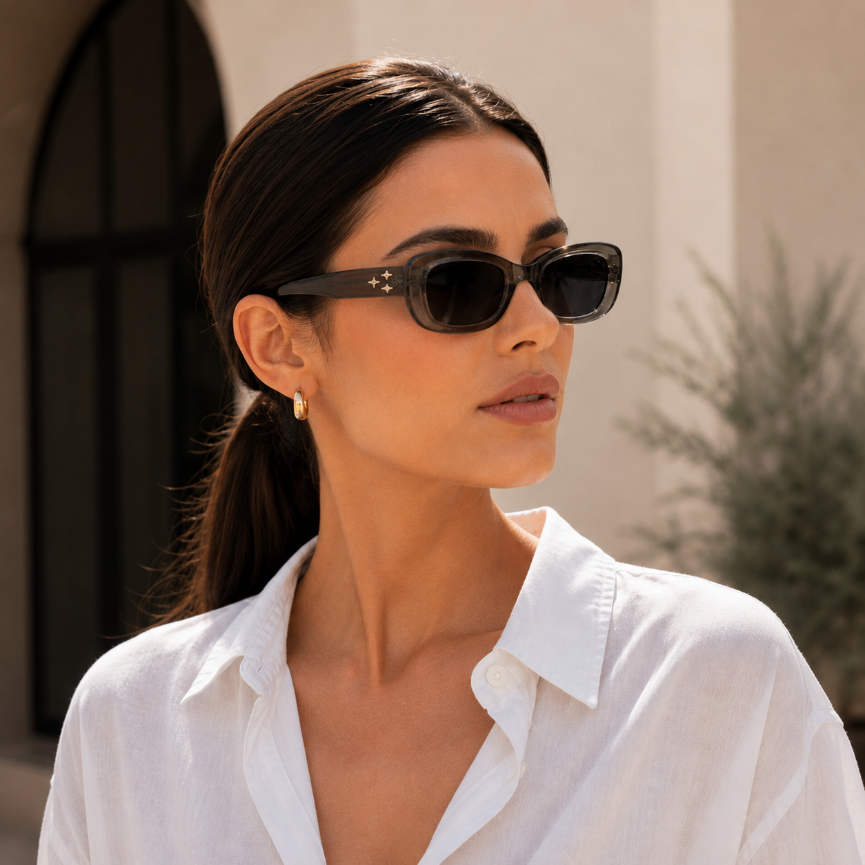 Urban Ziyaar Noiris Premium Rectangular Sunglasses