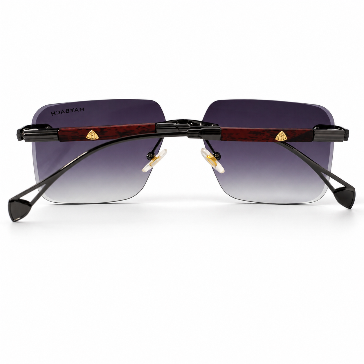 Urban Ziyaar Eclipse Luxe Rimless Square Sunglasses