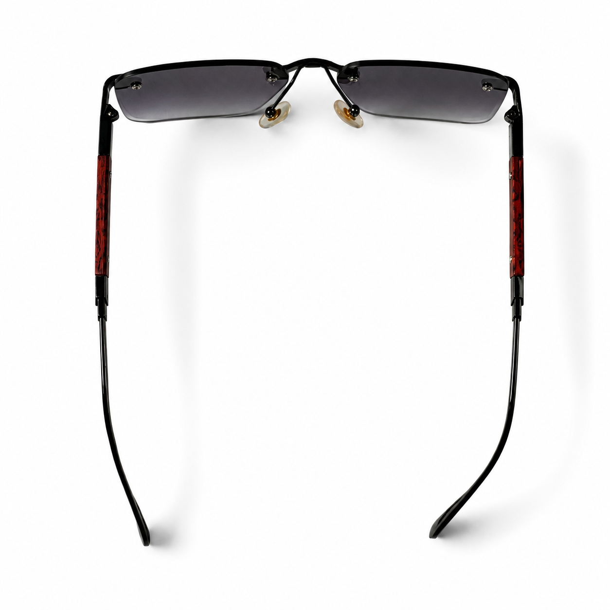 Urban Ziyaar Eclipse Luxe Rimless Square Sunglasses
