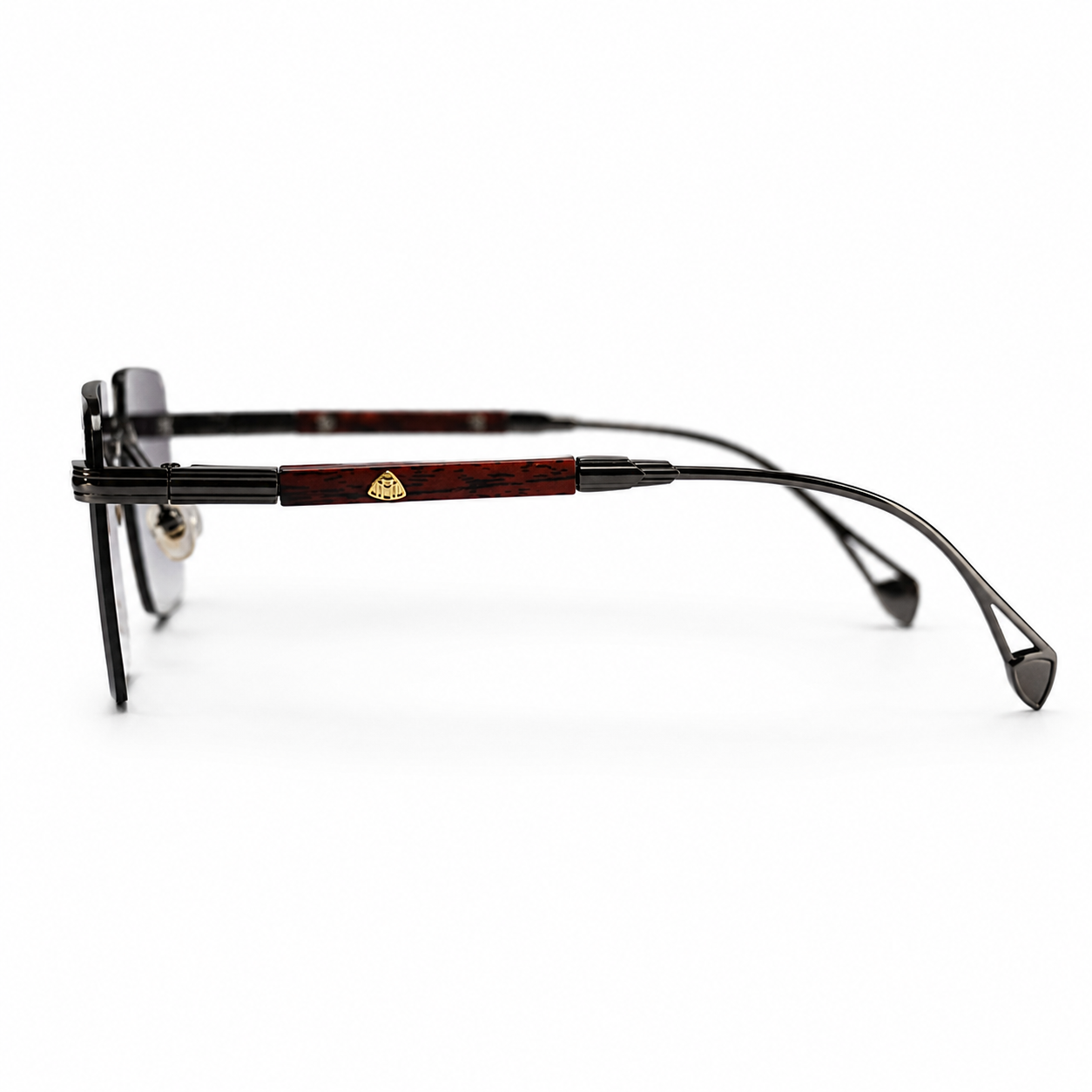 Urban Ziyaar Eclipse Luxe Rimless Square Sunglasses