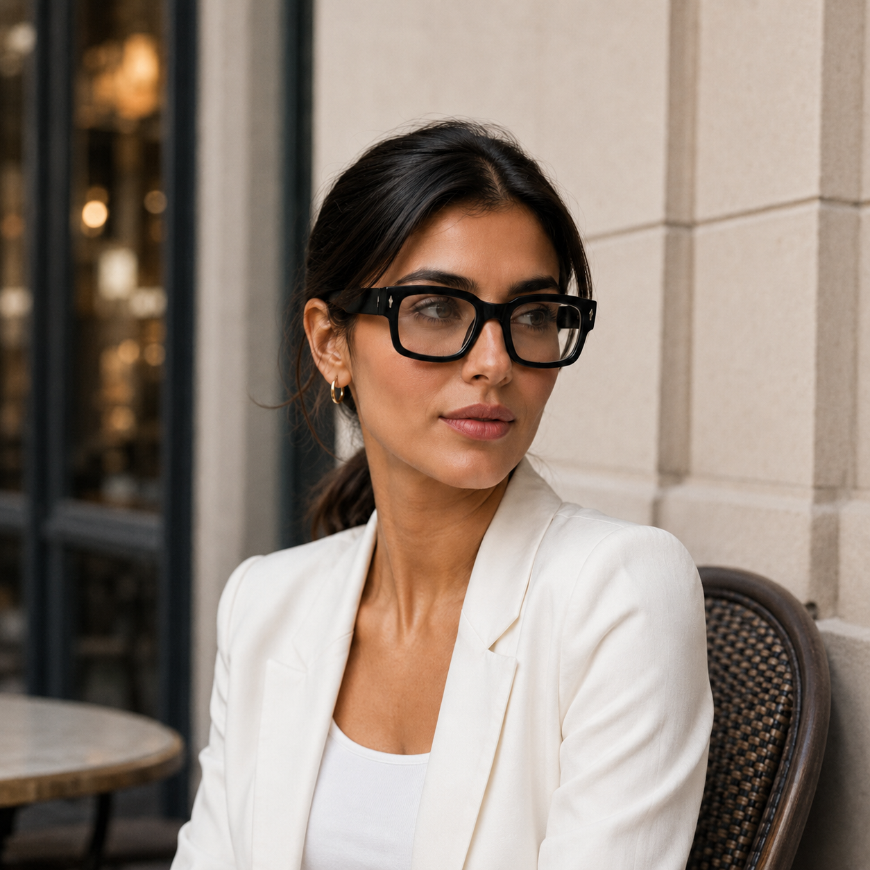 Urban Ziyaar Noir Square Optical Frame | Premium Unisex Eyewear