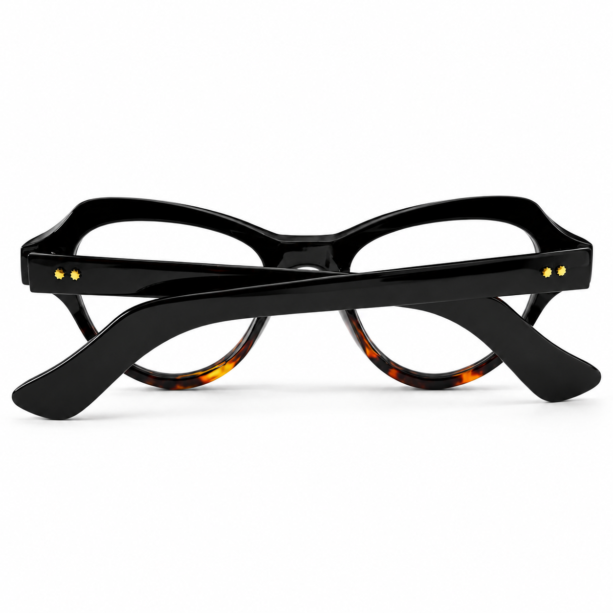 Urban Ziyaar Black Tortoiseshell Cat Eye Eyeglasses