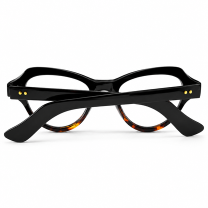 Urban Ziyaar Black Tortoiseshell Cat Eye Eyeglasses