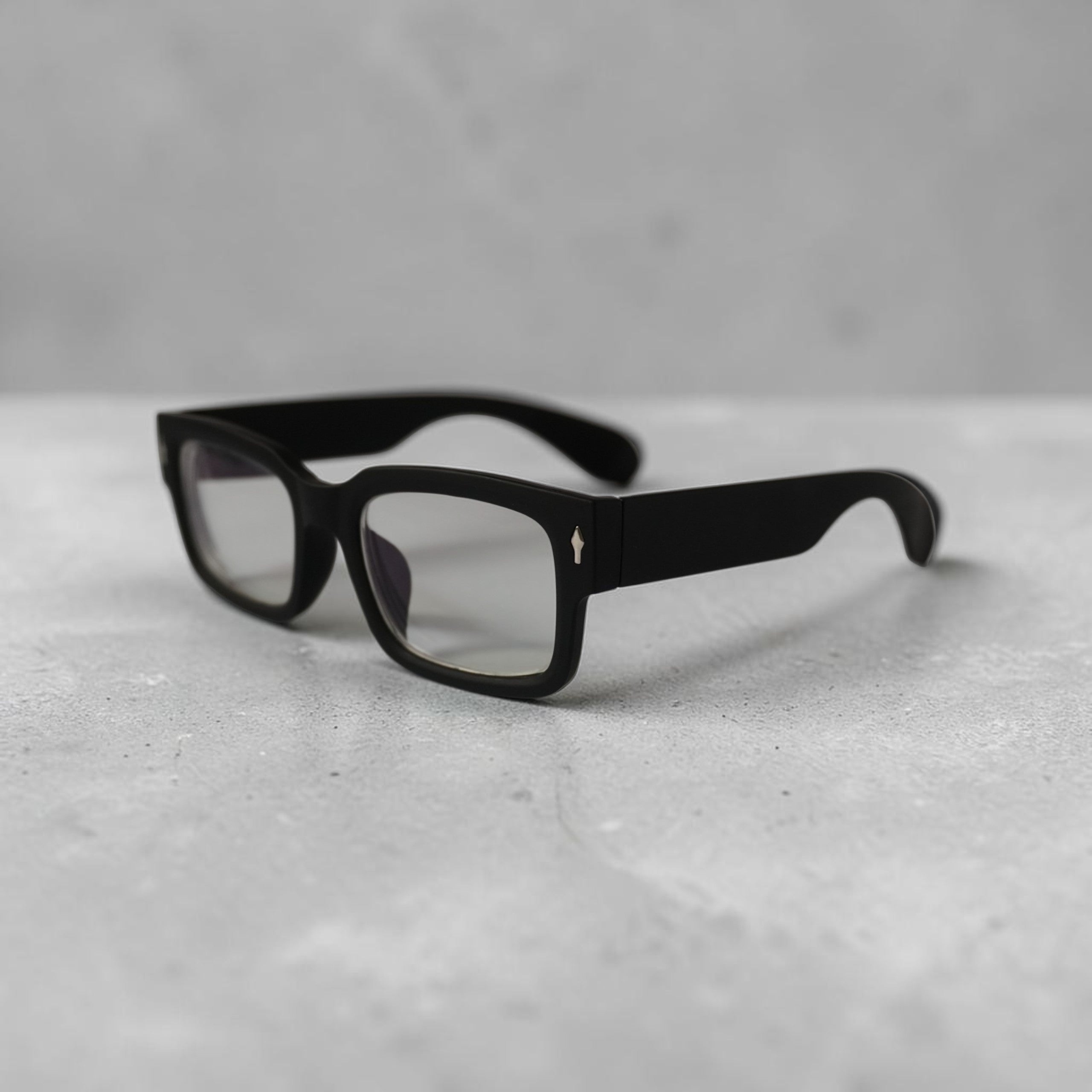 Urban Ziyaar Noir Square Optical Frame | Premium Unisex Eyewear