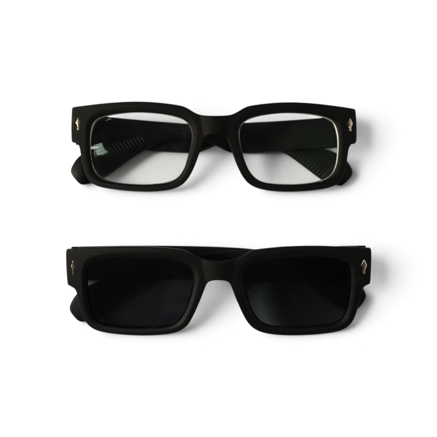 Urban Ziyaar Noir Square Optical Frame | Premium Unisex Eyewear