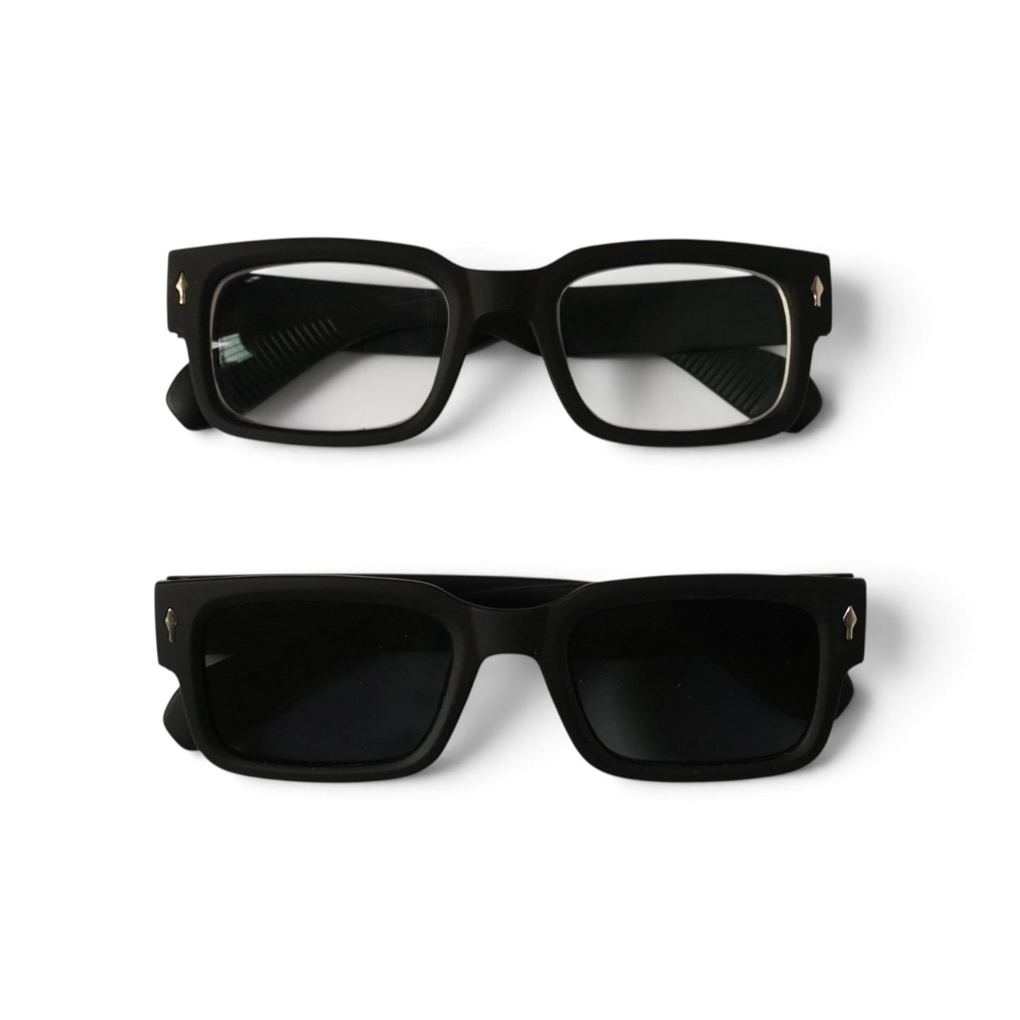 Urban Ziyaar Noir Square Optical Frame | Premium Unisex Eyewear