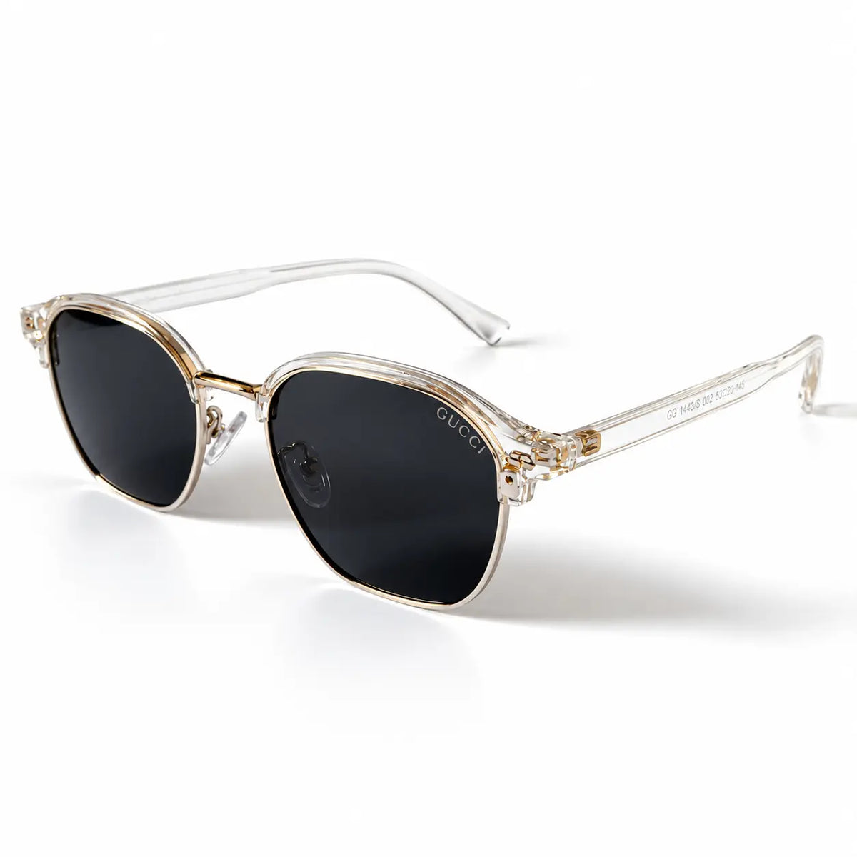 Gucci Transparent Clear Polarized Sunglasses – Adjustable TR Frame