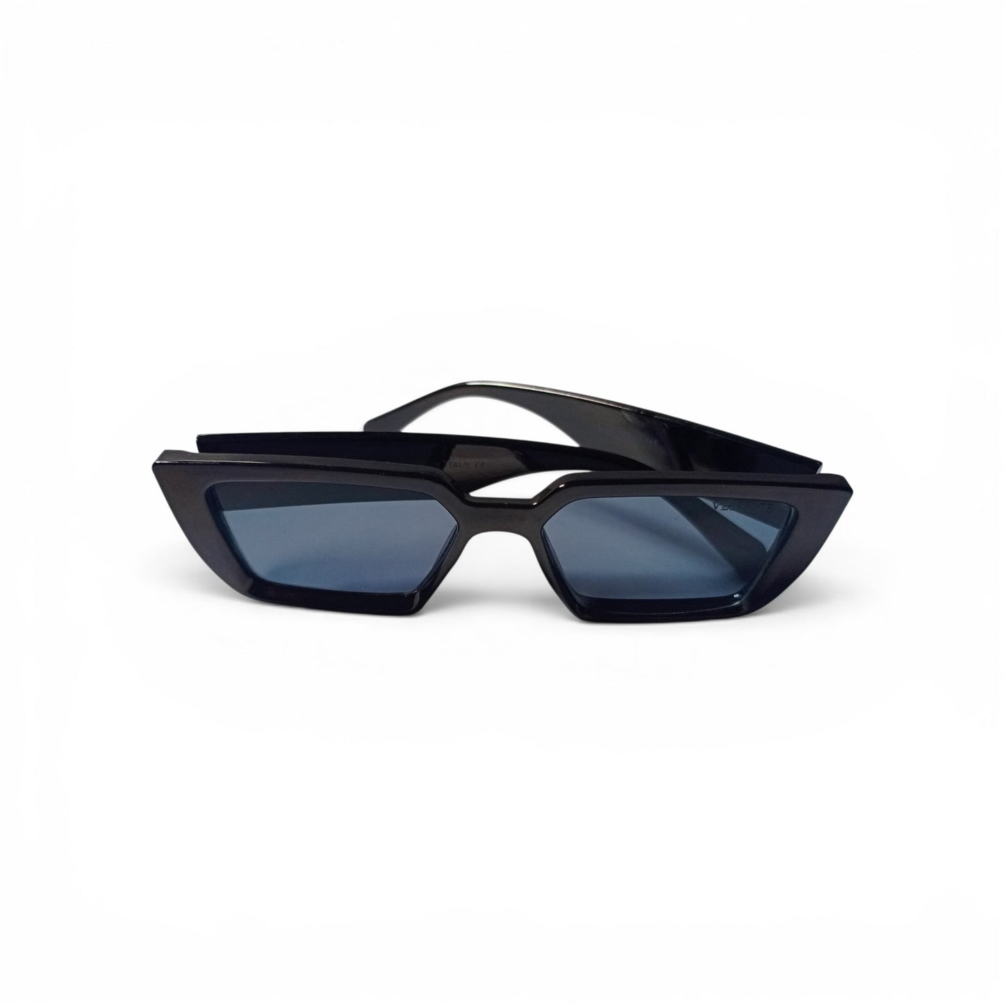Urban Ziyaar Nova Premium Geometric Black Sunglasses