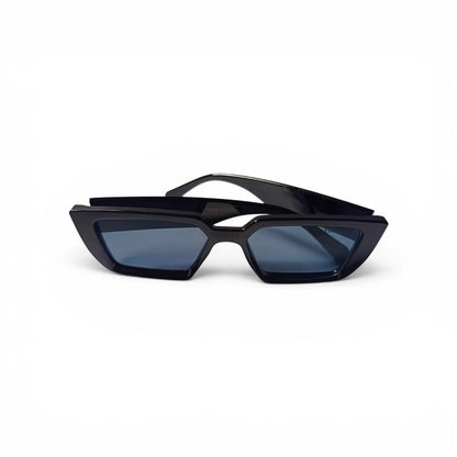 Urban Ziyaar Nova Premium Geometric Black Sunglasses