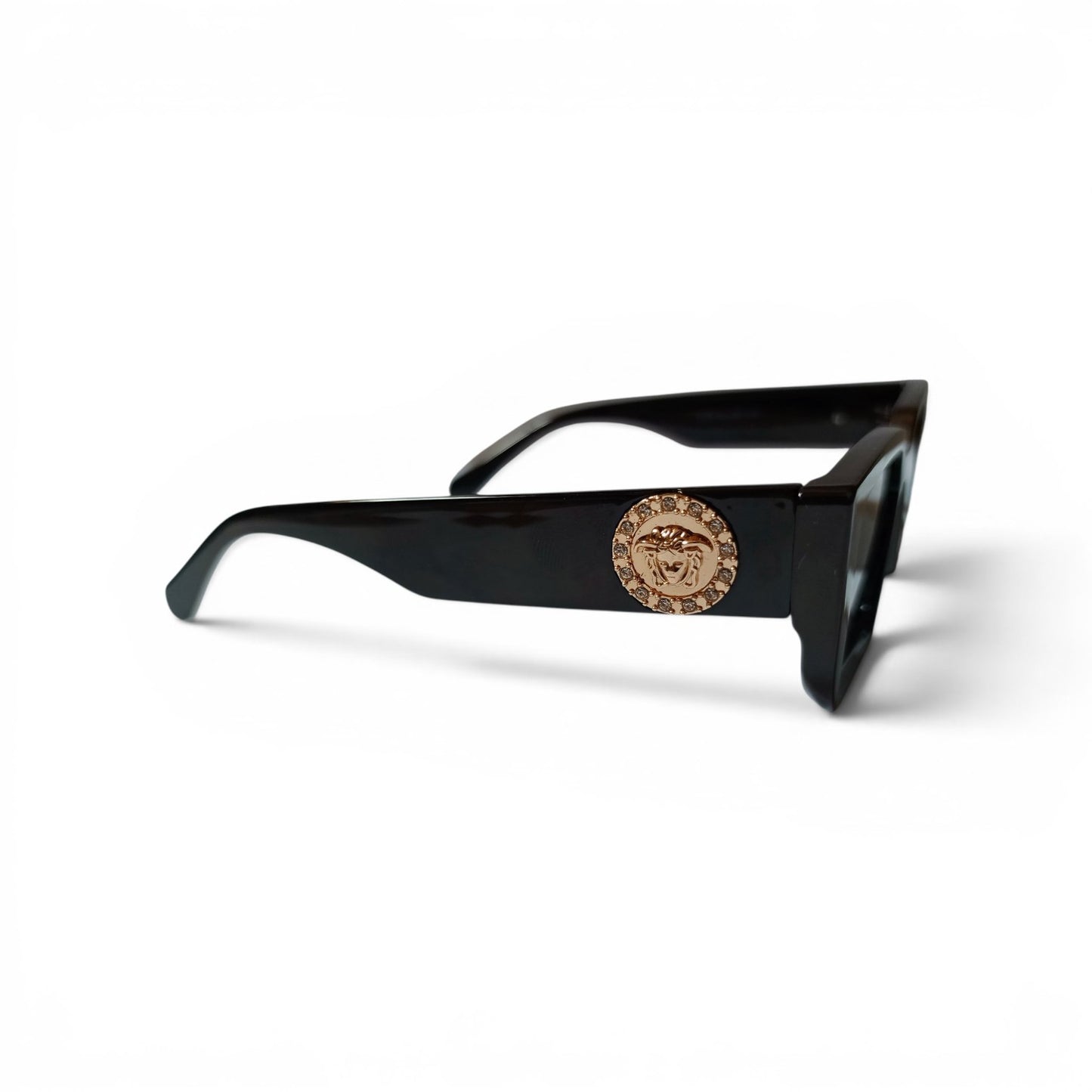 Urban Ziyaar Nova Premium Geometric Black Sunglasses