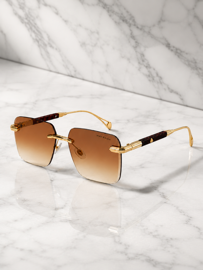 Urban Ziyaar Monarch Rimless Luxury Sunglasses