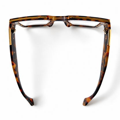 Louis Vuitton Tortoiseshell Square Optical Eyeglasses