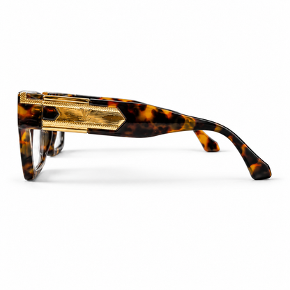 Louis Vuitton Tortoiseshell Square Optical Eyeglasses